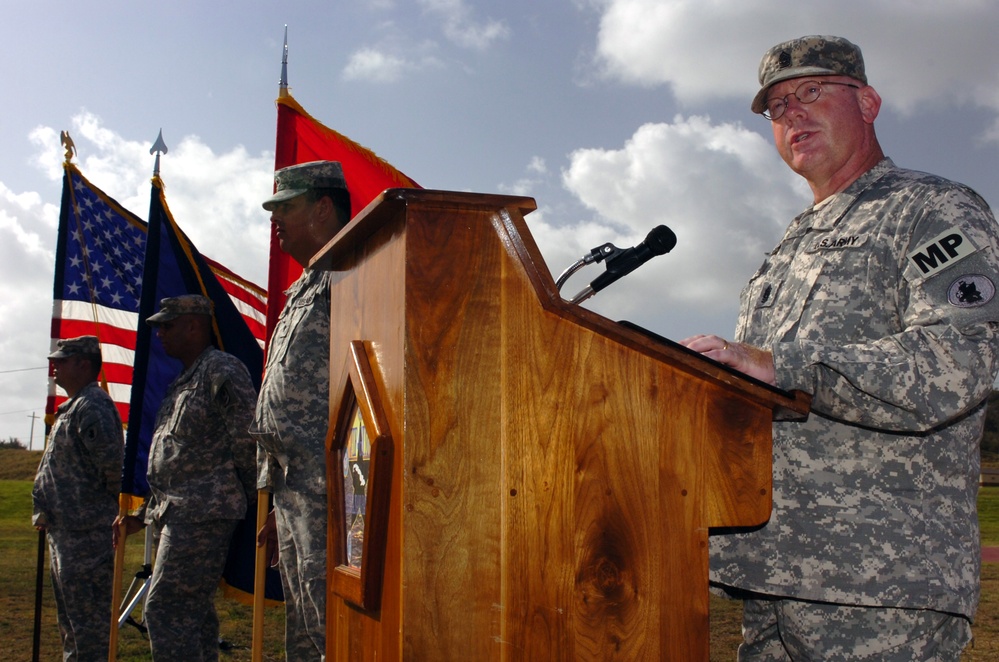 525th Conducts Change of Responsibility