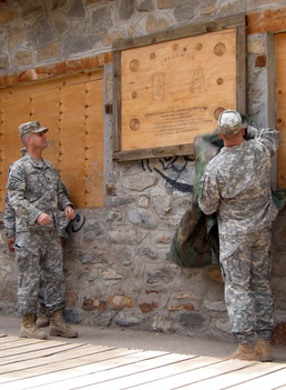 Fallen Soldier immortalized in COP name