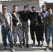 Security patrol in Al Sina'a