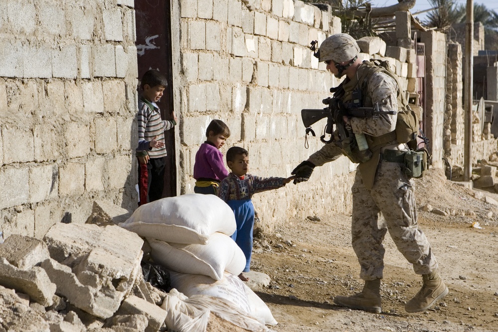 Hit patrol for Marines