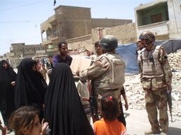 Iraqi army aids Shula residents