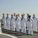 Parade aboard USS Ramage