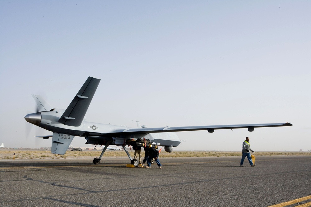 Airpower summary for May 30.  Air Force's hunter-killer UAV now flying in Afghanistan