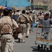 Dismounted Patrol in New Baghdad Marketplace