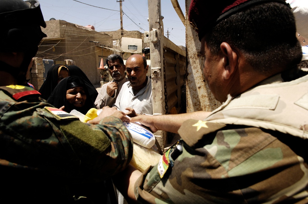 Humanitarian Relief in Ghazaliya, Iraq