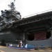 USS Kitty Hawk leaves Yokosuka