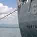 USS Tortuga docks in Puerto Princesa