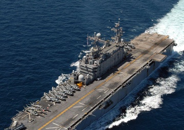 USS Peleliu in South China Sea