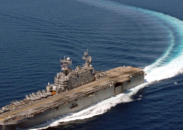 USS Peleliu in South China Sea