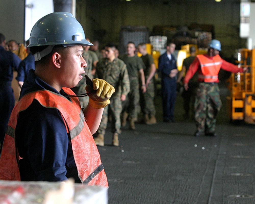 Humanitarian work for victims of Cyclone Nargis
