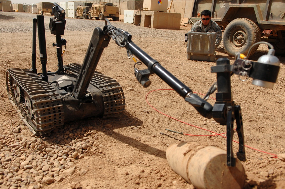 Bombs No Match for This 'bot