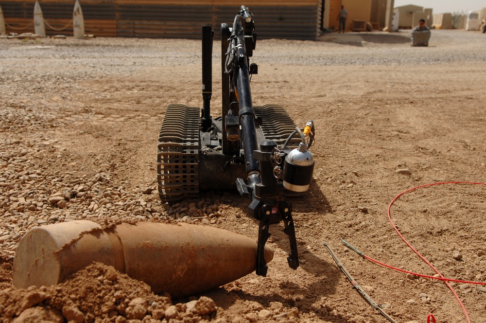 Bombs No Match for This 'bot