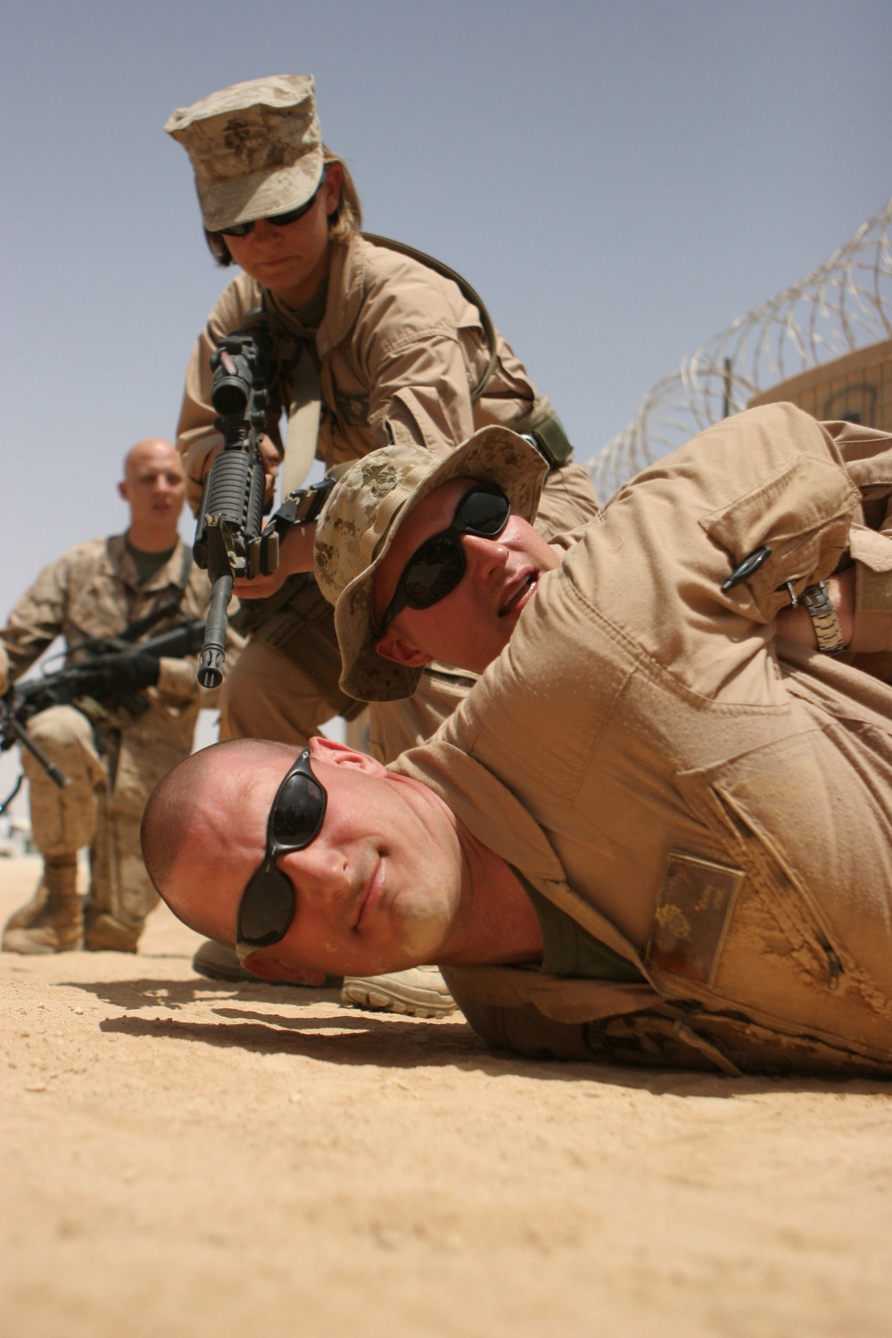 VMAQ-4 trains quick reaction forces of al-Asad