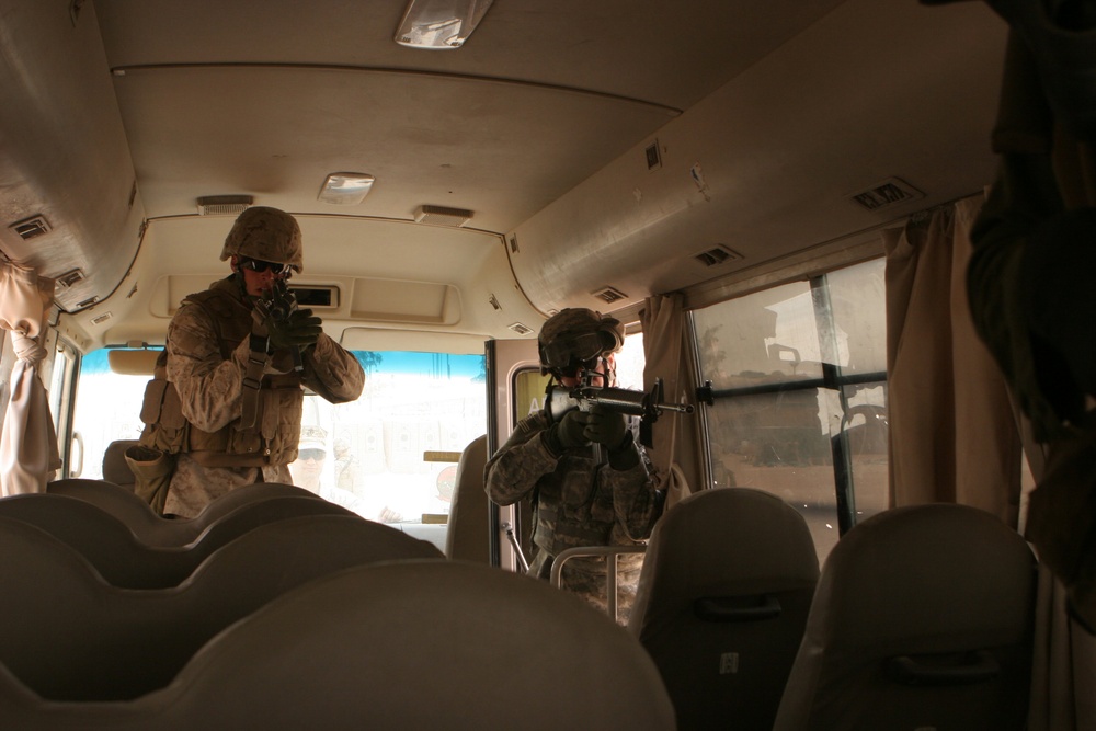 VMAQ-4 trains quick reaction forces of al-Asad