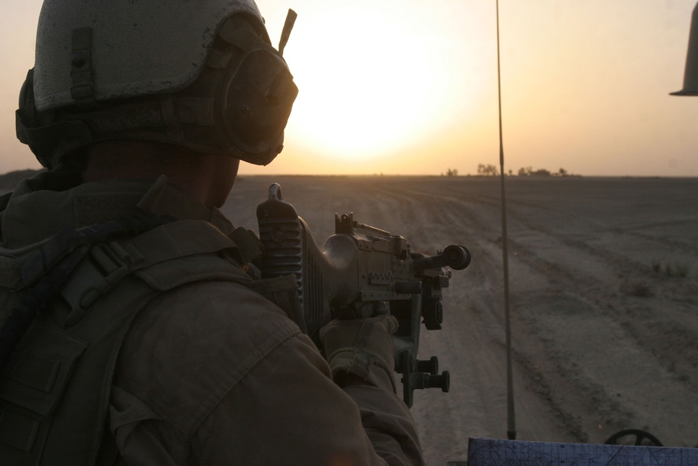 Marine Stands Security Watch
