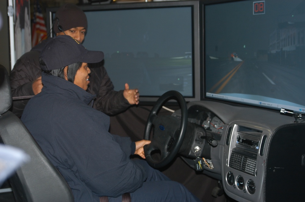 Sailors learn safe-driving techniques aboard USS Kearsarge