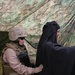 I Marine Expeditionary Force Iraqi Women's Engagement Team helped provide medical care