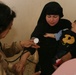 I Marine Expeditionary Force Iraqi Women's Engagement Team helped provide medical care