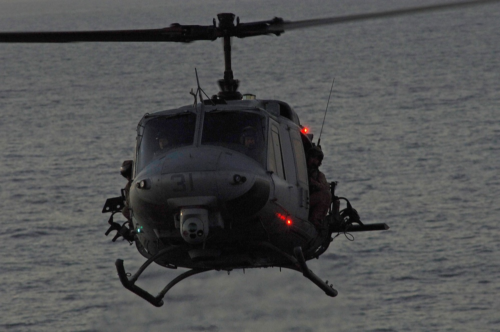 Flight operations aboard USS Tarawa