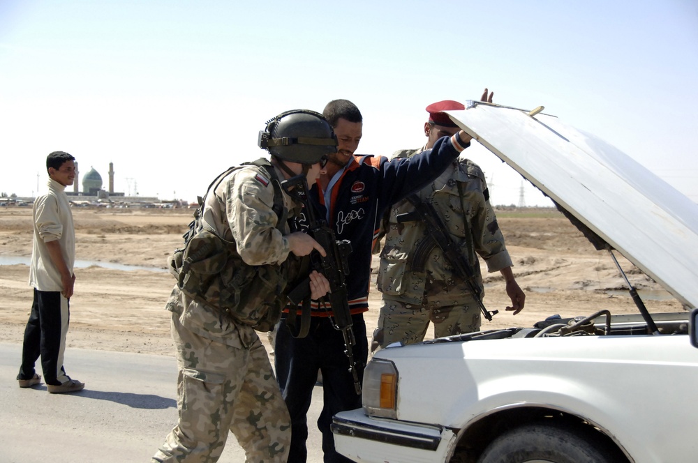 Checkpoint in Ad Diwaniyah