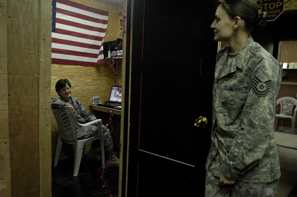 Combat stress session