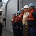 USS Juneau Sailors prepare for underway replenishment mission