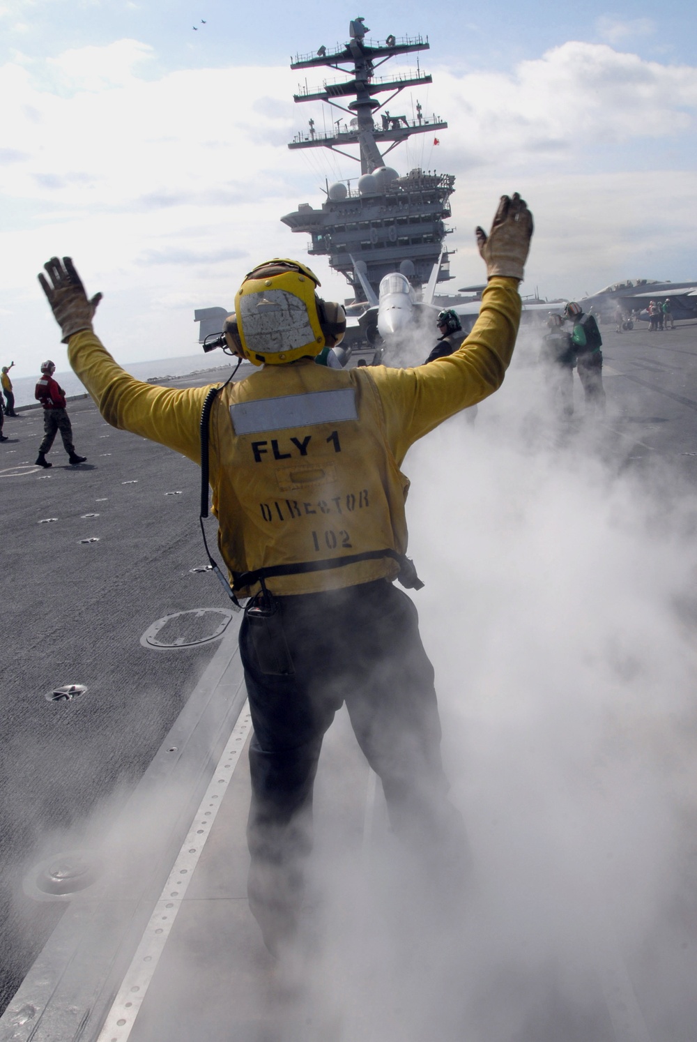 Operations aboard USS Nimitz