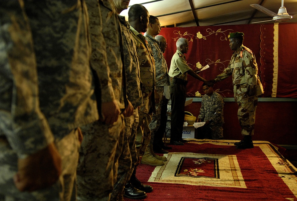 Djibouti Military Graduation