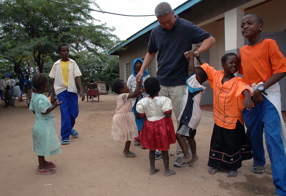 Smiling Faces at Orphanage in Kenya