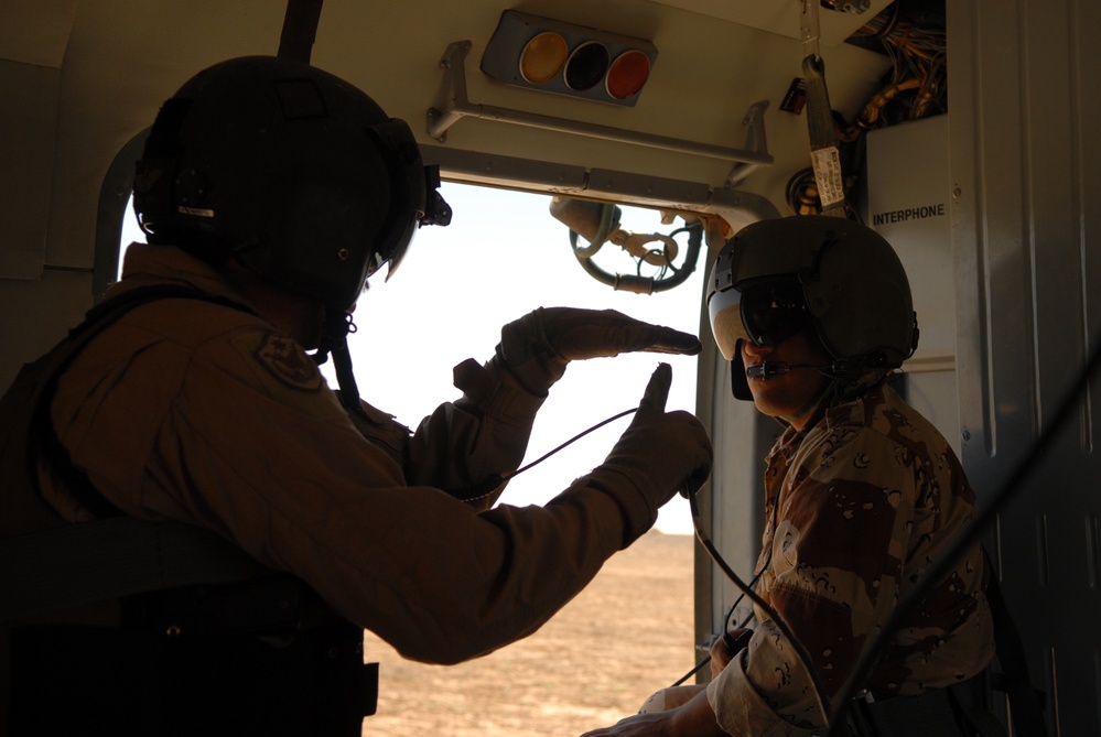 Airmen Train Iraqi Air Force Members