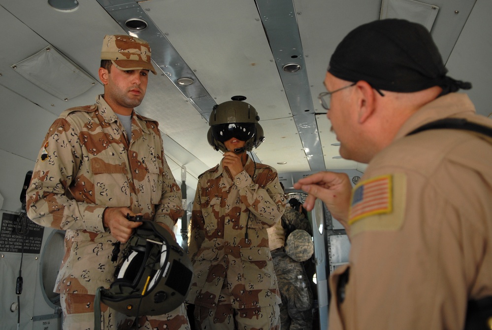 Airmen Train Iraqi Air Force Members