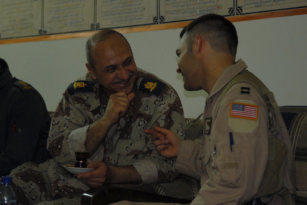 Airmen Train Iraqi Air Force Members