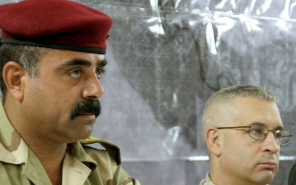 Birthday celebration at Camp Habbaniyah