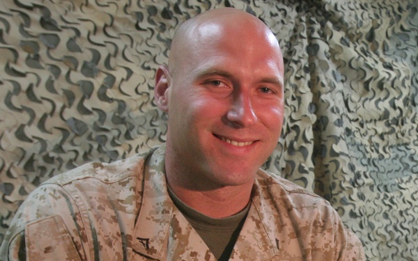 Deployed Marine holds onto 'Big League' dream