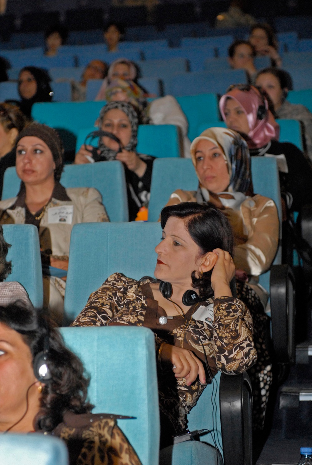 Discussing issues, Northern Iraq Women's Conference