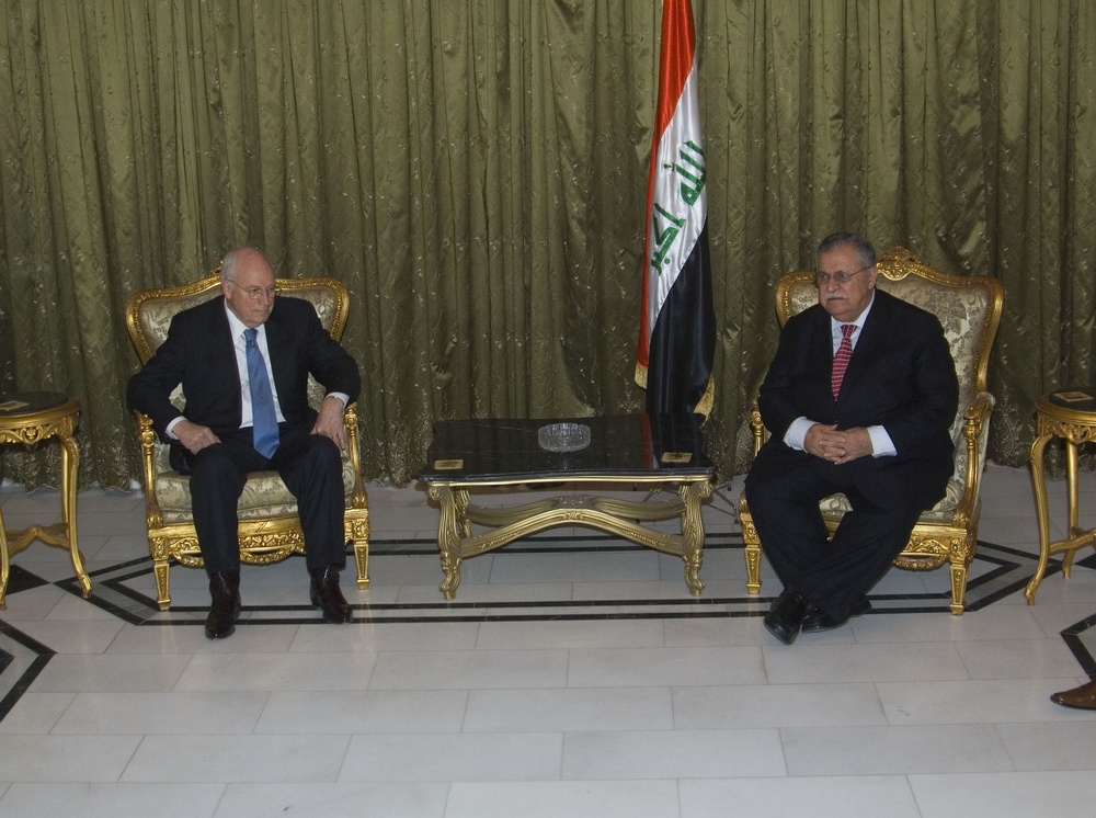 Vice President Cheney Visits Troops and Dignitaries in Iraq