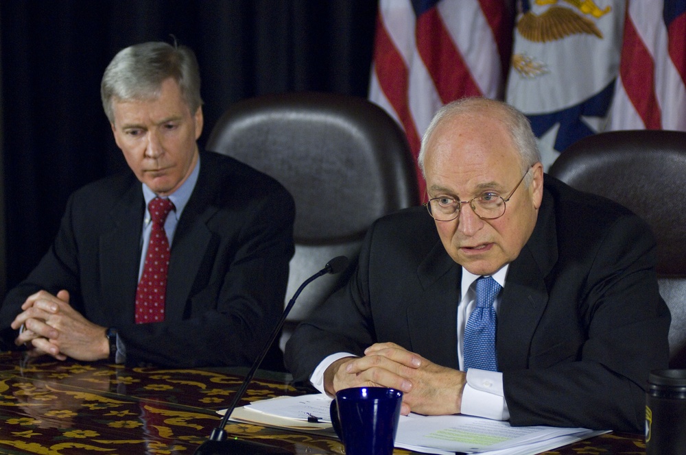 Vice President Cheney Visits Troops and Dignitaries in Iraq