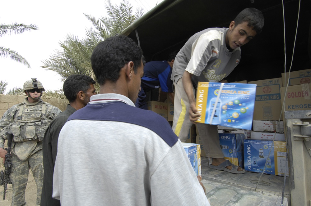 Humanitarian aid for Baki Village