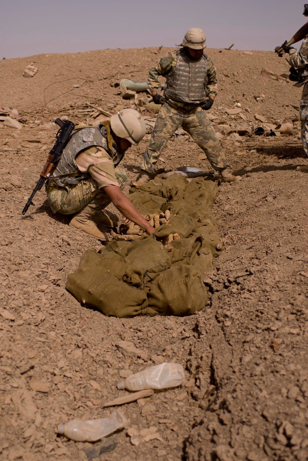 Kazakhs provide EOD support to Delta