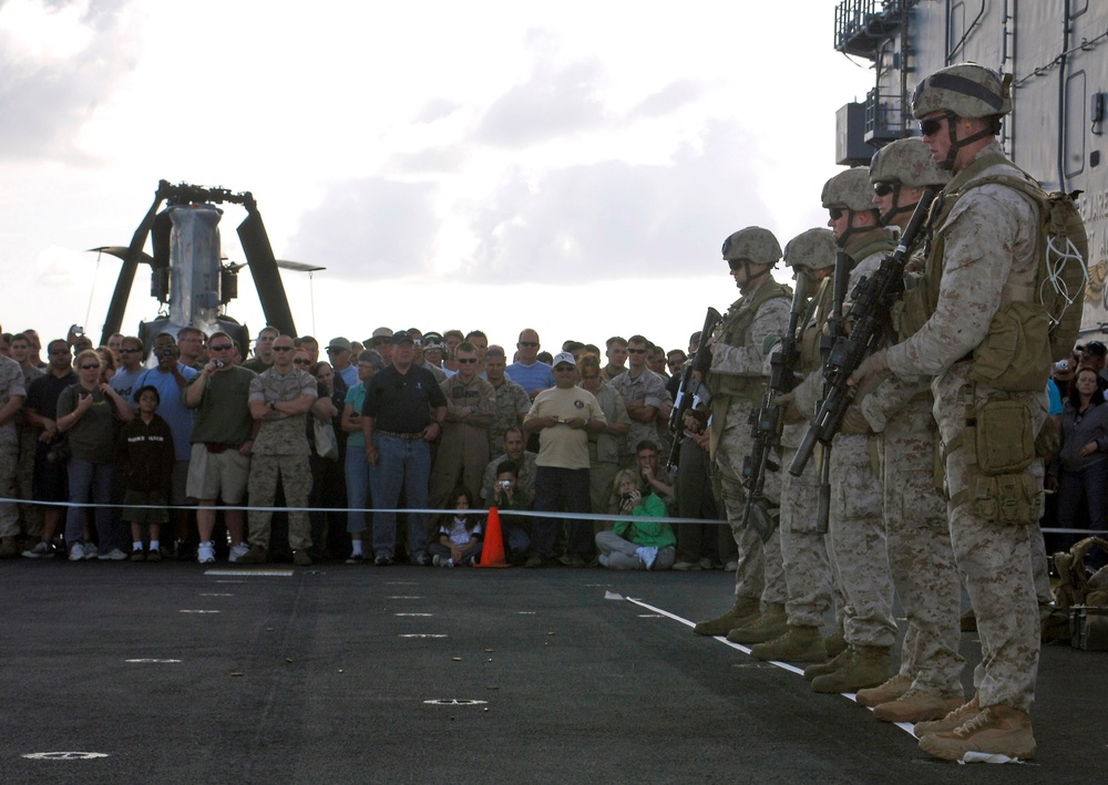 Tiger Cruise on USS Tarawa