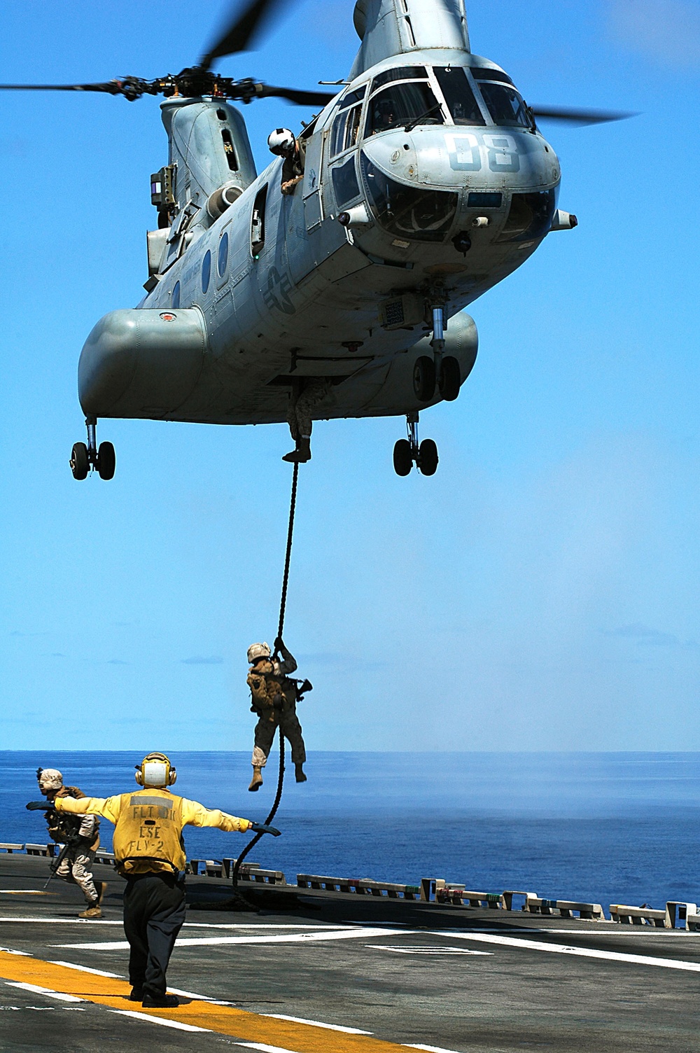 Sailors, Marines, and families participate in Tiger Cruise