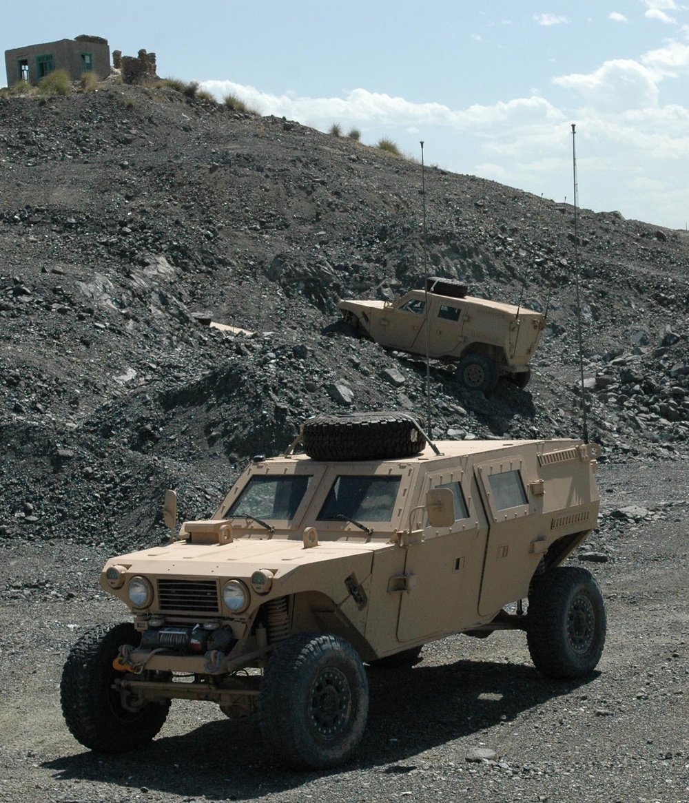 Soldiers test new off-road prototypes