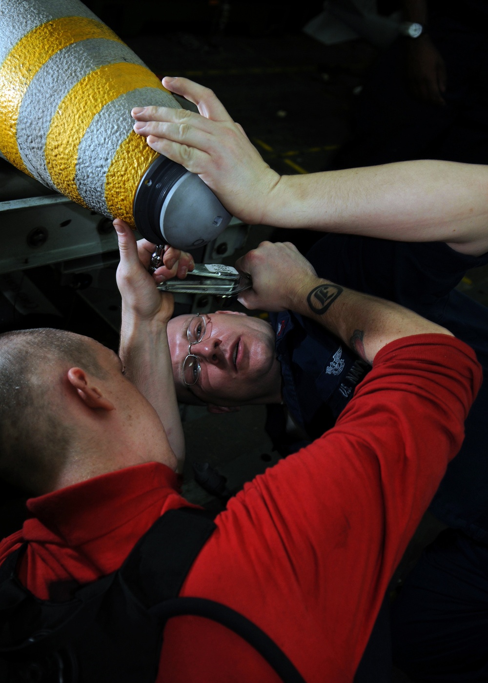 Operations aboard USS Abraham Lincoln