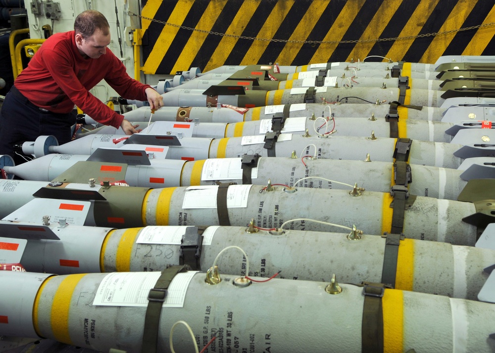 Operations aboard USS Abraham Lincoln