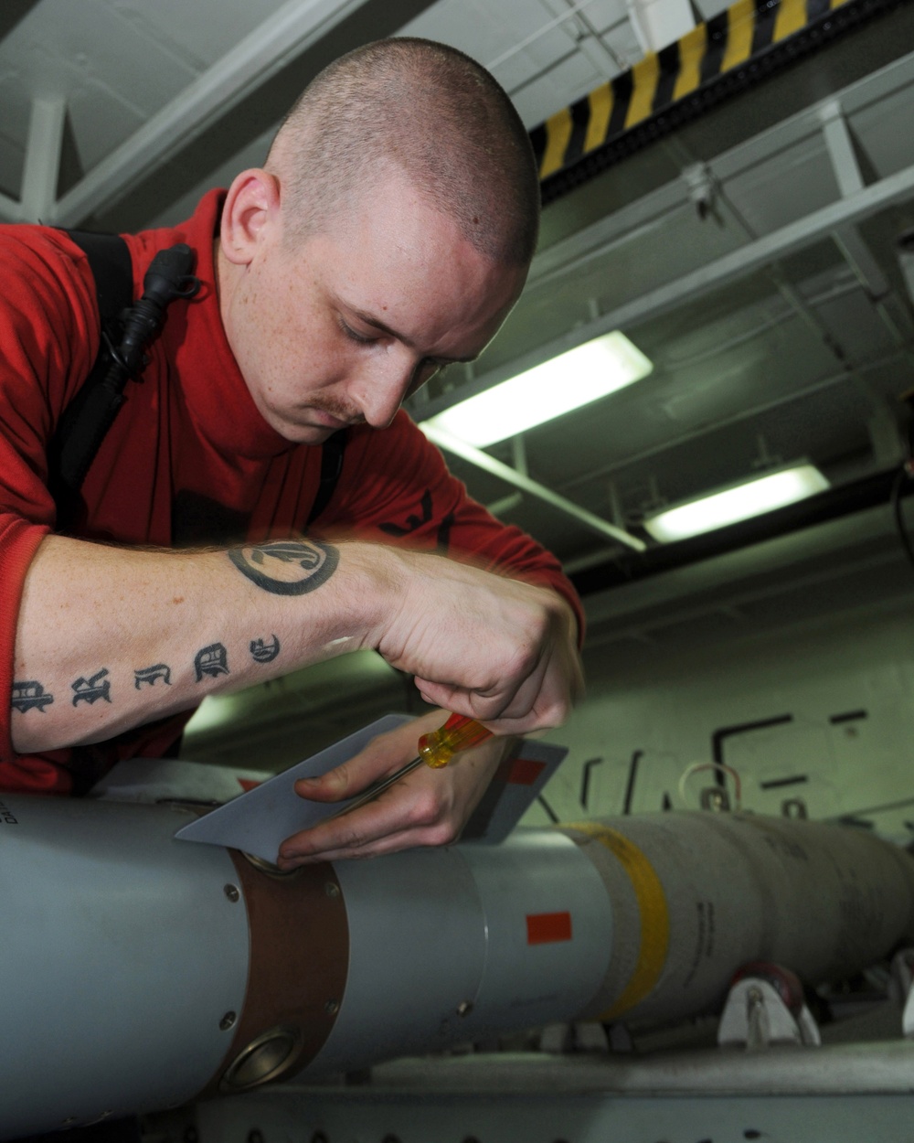 Operations aboard USS Abraham Lincoln