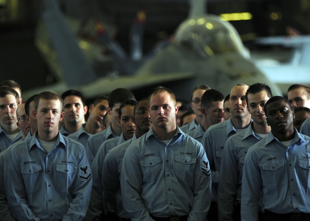 Operations aboard USS Abraham Lincoln