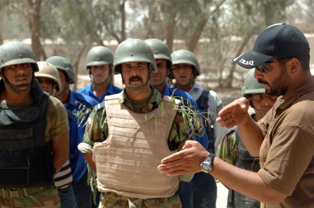 Iraqi Police Scorpion Academy Practice Room Clearing