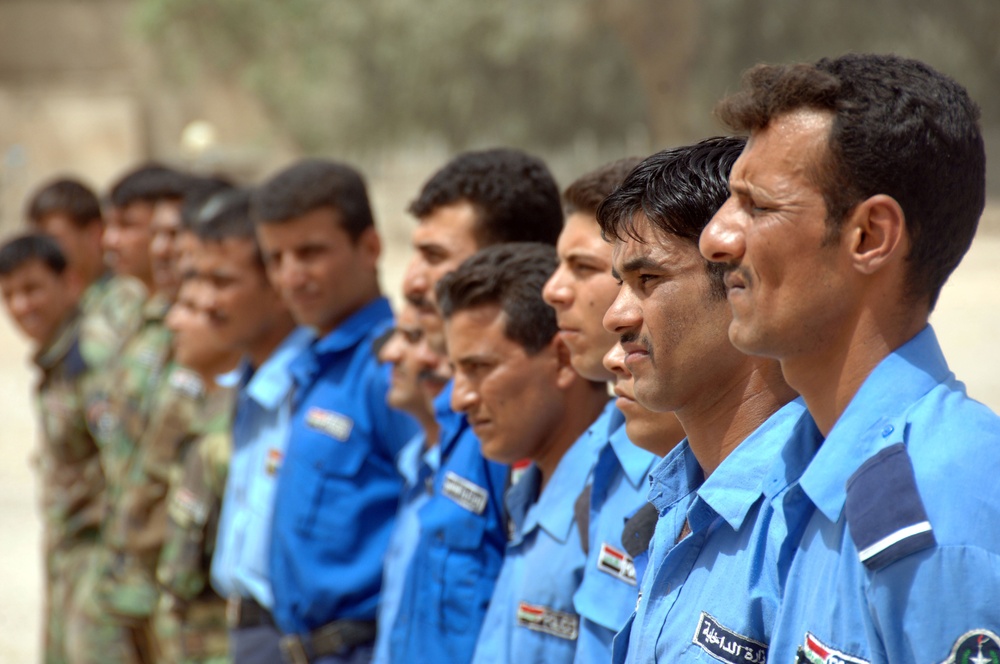 Iraqi Police Scorpion Academy Practice Room Clearing