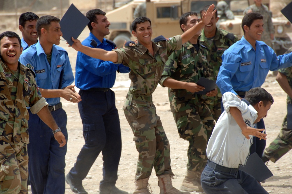 Iraqi Police Scorpion Academy Practice Room Clearing