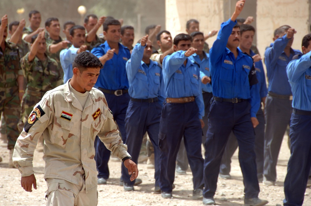 Iraqi Police Scorpion Academy Practice Room Clearing
